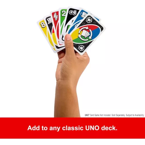 Mattel Games - UNO cserecsomag kiegészítő kártyajáték