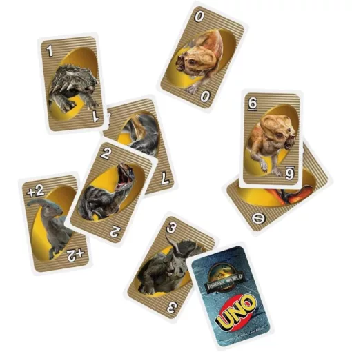 Mattel Games - UNO Jurassic World: Újjászületés kártyajáték