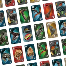 Mattel Games - UNO Jurassic World: Újjászületés kártyajáték