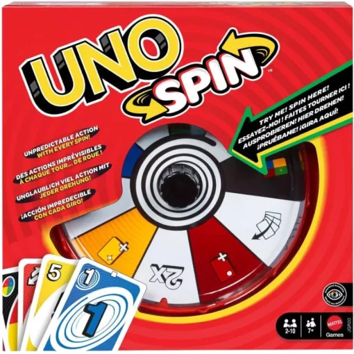 Mattel Games - UNO Spin kártyajáték