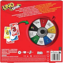 Mattel Games - UNO Spin kártyajáték
