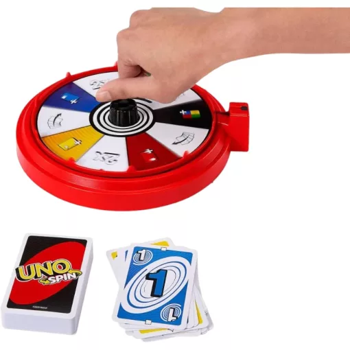 Mattel Games - UNO Spin kártyajáték