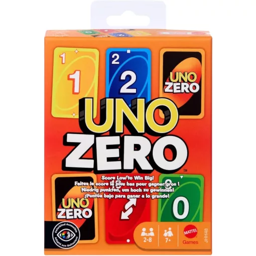 Mattel Games - UNO Zero kártyajáték