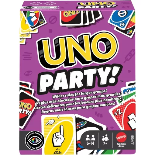 Mattel Games - UNO Party! kártyajáték