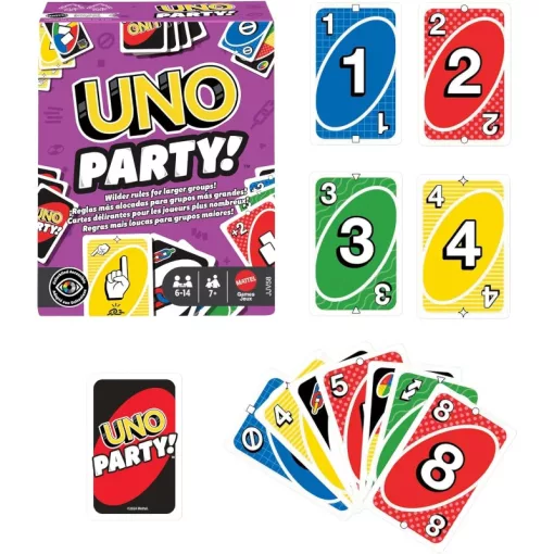 Mattel Games - UNO Party! kártyajáték