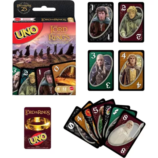 Mattel Games - UNO A Gyűrűk Ura kártyajáték