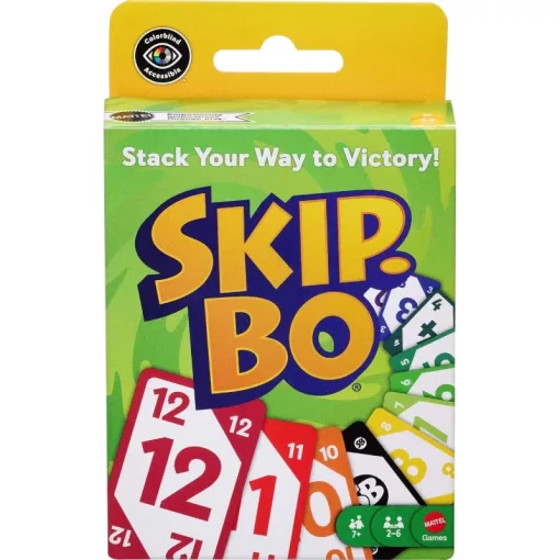 Mattel Games - Skip-Bo kártyajáték