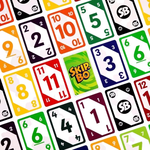 Mattel Games - Skip-Bo kártyajáték