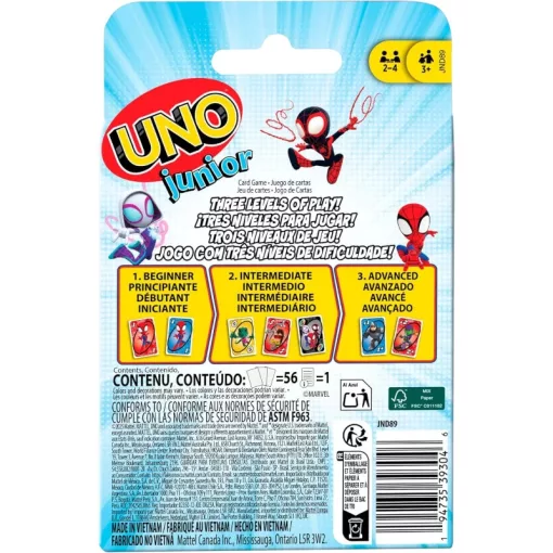 Mattel Games - UNO Junior Póki kártyajáték