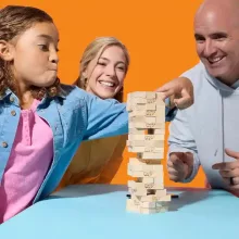 Hasbro Jenga társasjáték digitális kockával