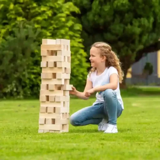 Giant Wooden XXL óriás toronyépítő társasjáték