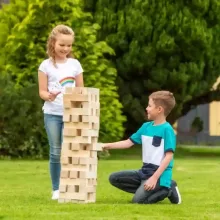 Giant Wooden XXL óriás toronyépítő társasjáték