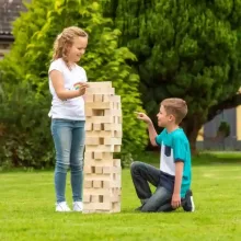 Giant Wooden XXL óriás toronyépítő társasjáték