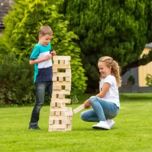 Giant Wooden XXL óriás toronyépítő társasjáték