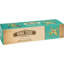 Ring Toss karikadobáló társasjáték fából