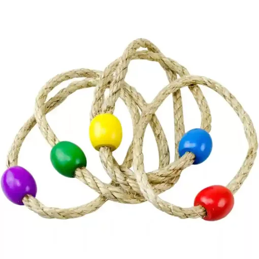 Ring Toss karikadobáló társasjáték fából