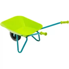 Játék fém talicska fém kerti szerszámokkal