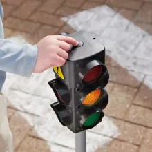Interaktív játék közlekedési lámpa, jelzőlámpa