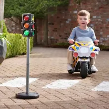 Interaktív játék közlekedési lámpa, jelzőlámpa