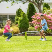 360 fokban forgatható fém libikóka 172 cm