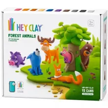 Hey Clay - "Erdei állatok" színes gyurma készlet