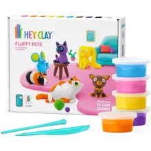 Hey Clay - "Pihepuha kedvencek" színes gyurma készlet