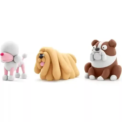 Hey Clay - "Kutyusok" színes gyurma készlet