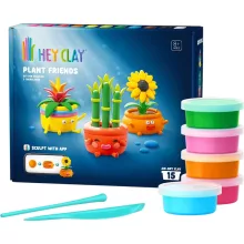 Hey Clay - "Virágpajtások" színes gyurma készlet