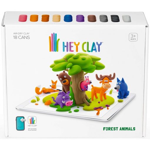 Hey Clay - "Erdei állatok" színes gyurma készlet