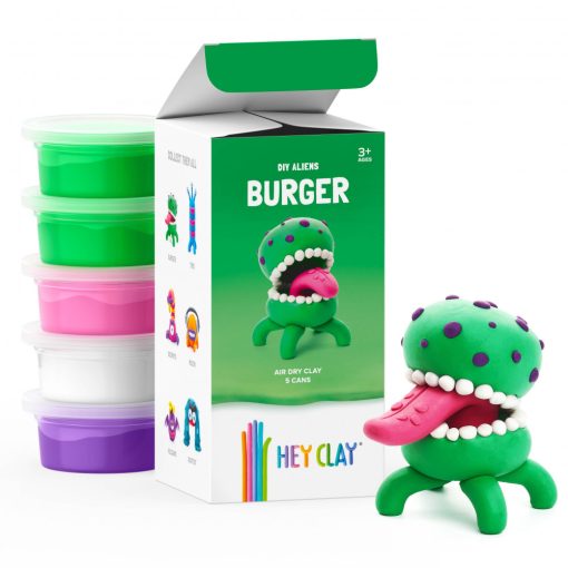 Hey Clay - "Burger" színes gyurma készlet