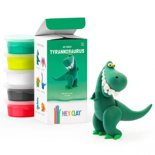 Hey Clay - "Tirannoszaurusz Rex dinó" színes gyurma készlet
