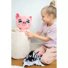 Hoody Kin Academy Mimi plüss malac zebrás sapkában