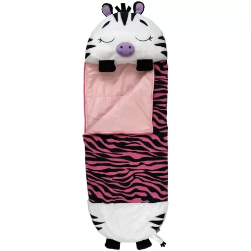 Happy Nappers hálózsák-párna: Zinnia, a zebra - 168cm