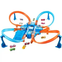 Mattel Hot Wheels Criss Cross Crash motorizált versenypálya
