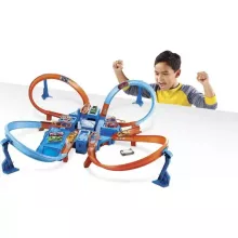 Mattel Hot Wheels Criss Cross Crash motorizált versenypálya