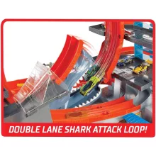 Mattel Hot Wheels cápás ultimate garázs kisautókkal