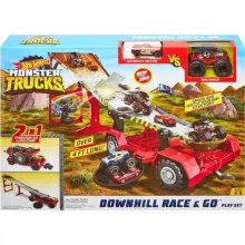 Mattel Hot Wheels Monster Trucks 2 az 1-ben pályaszett