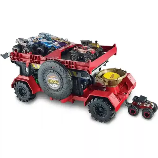 Mattel Hot Wheels Monster Trucks 2 az 1-ben pályaszett