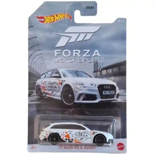 Mattel Hot Wheels Forza Motorsport '17 Audi RS 6 Avant kisautó