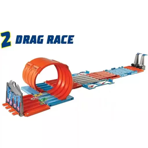 Mattel Hot Wheels 3 az 1-ben átalakítható versenypálya dobozban
