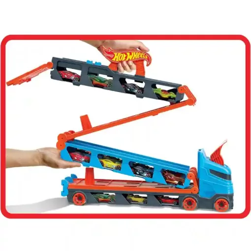 Mattel Hot Wheels 2 az 1-ben ultimate szállító kamion