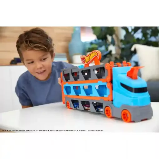 Mattel Hot Wheels 2 az 1-ben ultimate szállító kamion