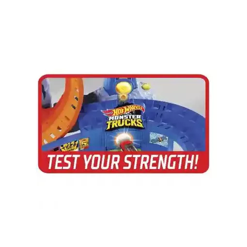 Mattel Hot Wheels Monster Truck T-Rex óriás vulkán aréna fénnyel és hanggal