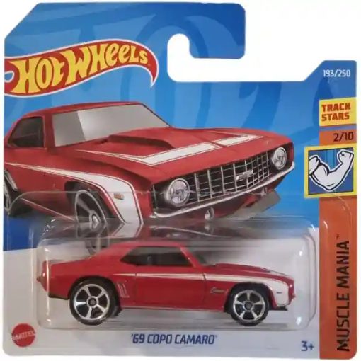  Mattel Hot Wheels '69 COPO Chevrolet Camaro kisautó