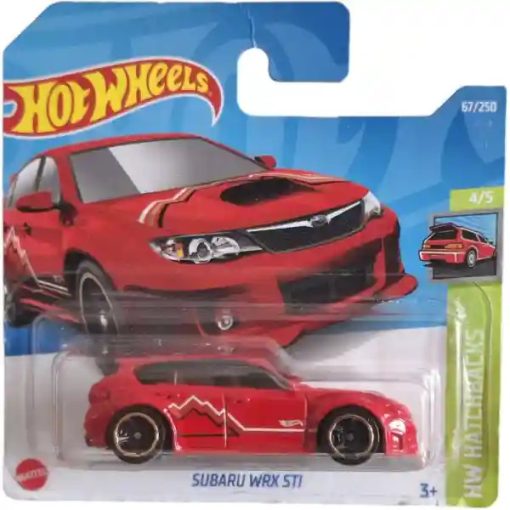  Mattel Hot Wheels Subaru WRX STI kisautó