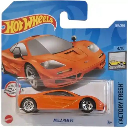  Mattel Hot Wheels McLaren F1 kisautó