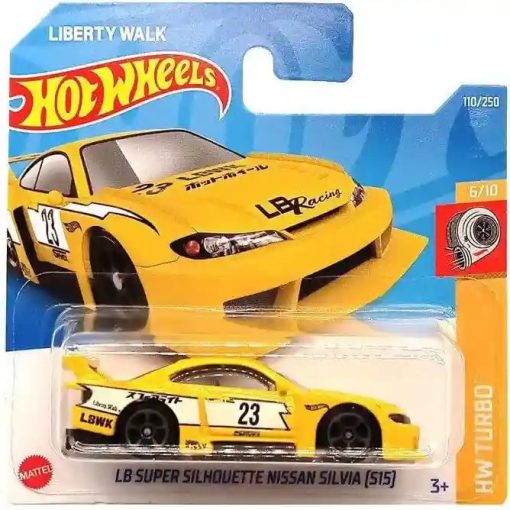 Mattel Hot Wheels LB Super Silhouette Nissan Silvia (S15) Liberty Walk kisautó