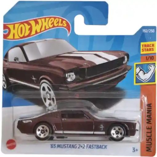  Mattel Hot Wheels '65 Mustang 2+2 Fastback kisautó