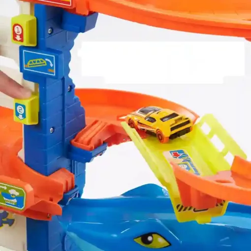 Mattel Hot Wheels cápaveszély az óceáni őrtoronyban autópálya
