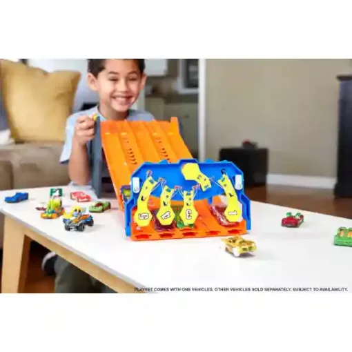 Mattel Hot Wheels hordozható kigördíthető versenypálya